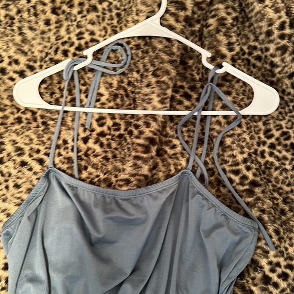 New dusty blue romper - Picture 2 of 4